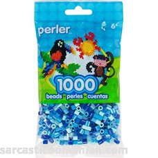 Perler 80-15963 Jewel Tone Blue Assorted Beads Mix Jewel Tone Blue Mix B074T4JJMT